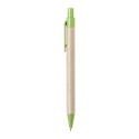 Wepel green natural ballpoint pen 