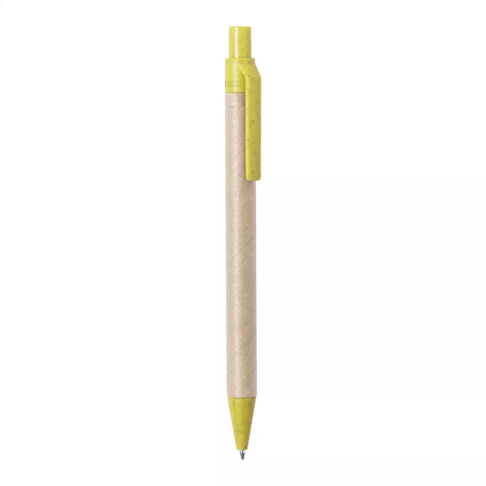 Wepel jaune naturelle stylo bille 