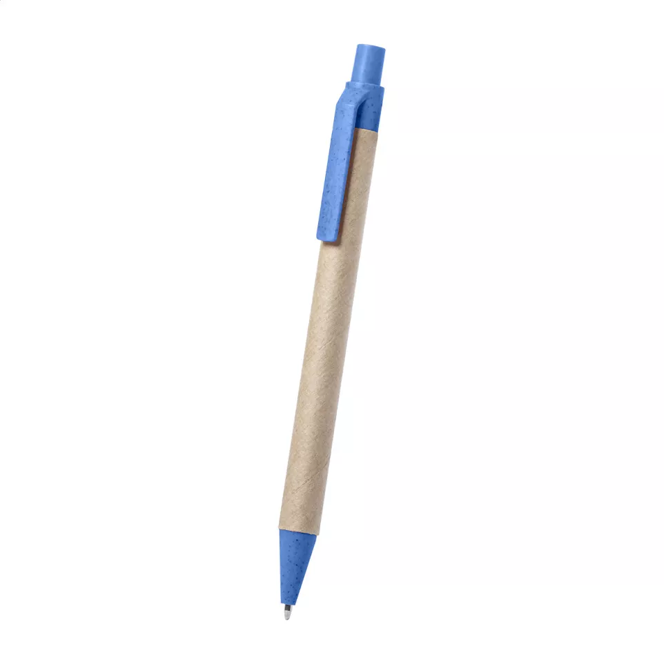 Wepel blauw natuurlijk balpen 