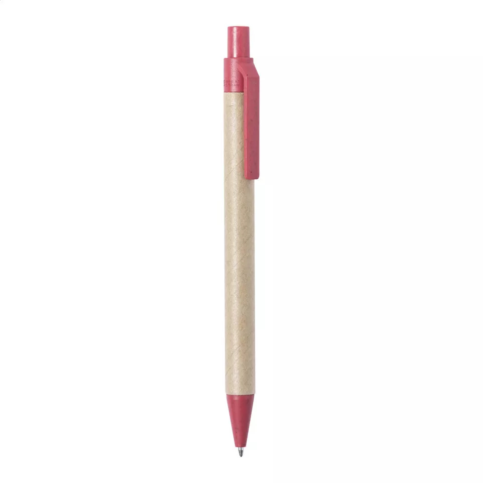 Wepel rood natuurlijk balpen 