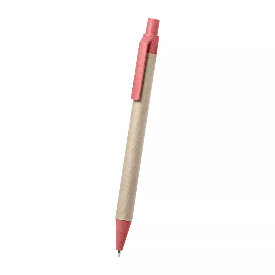 Wepel rood natuurlijk balpen 