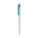 Snow Leopard light blue white ballpoint pen 