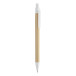 Plarri blanc naturelle stylo bille 