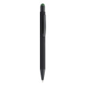 Pearly dark green black ballpoint pen 