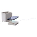 Ampdesk beige  multifunctionele pennenhouder 