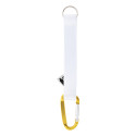 Subiner RPET jaune blanc porte-clés sur mesure 