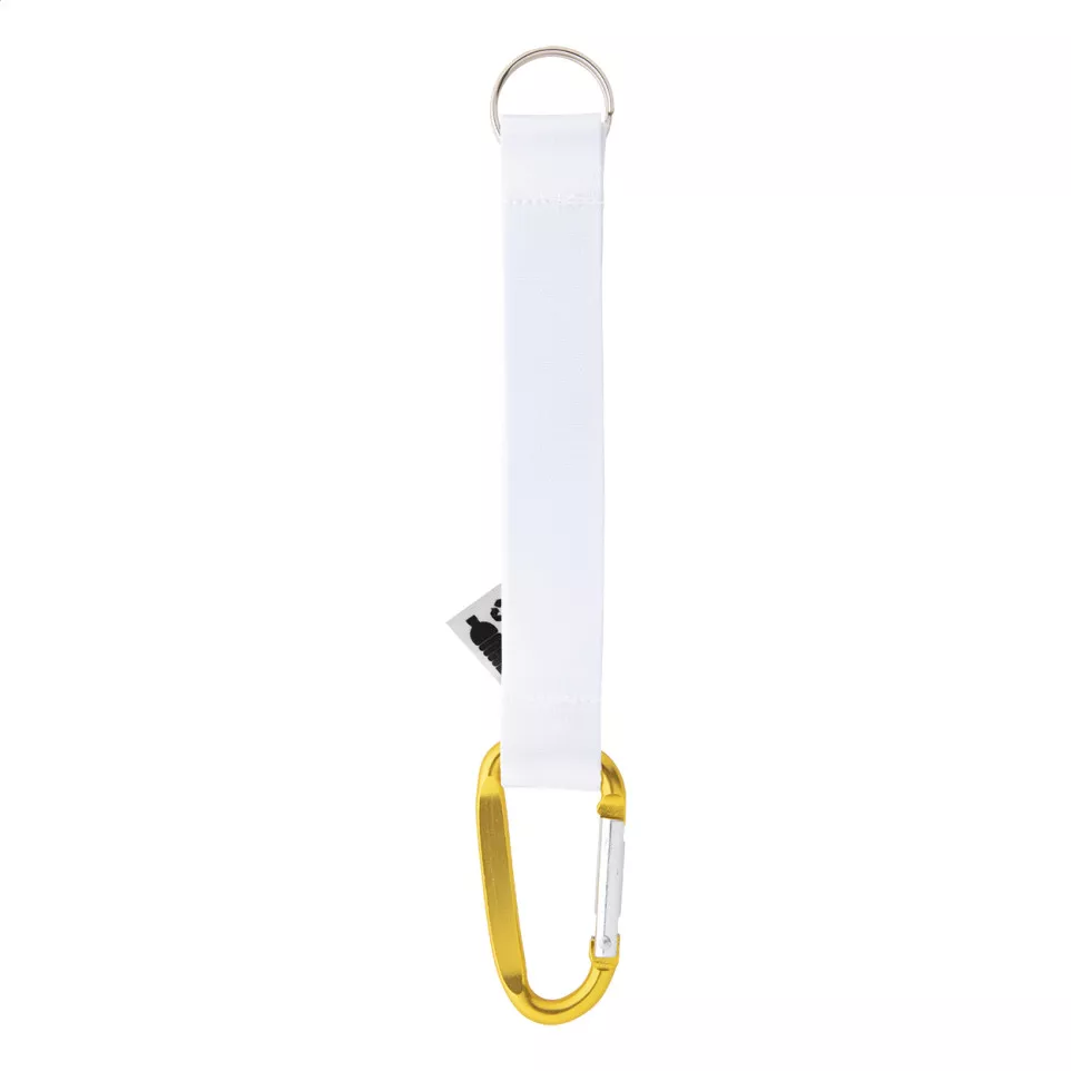 Subiner RPET jaune blanc porte-clés...