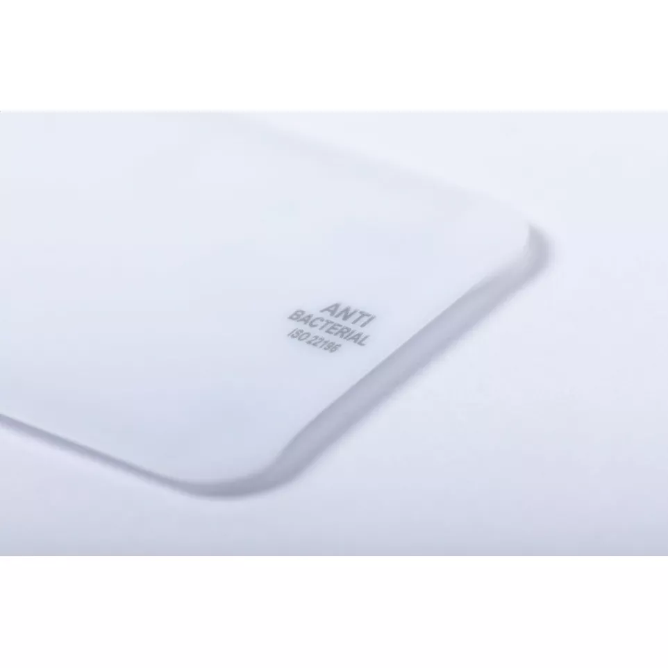 Clelin white  antibacterial ruler 