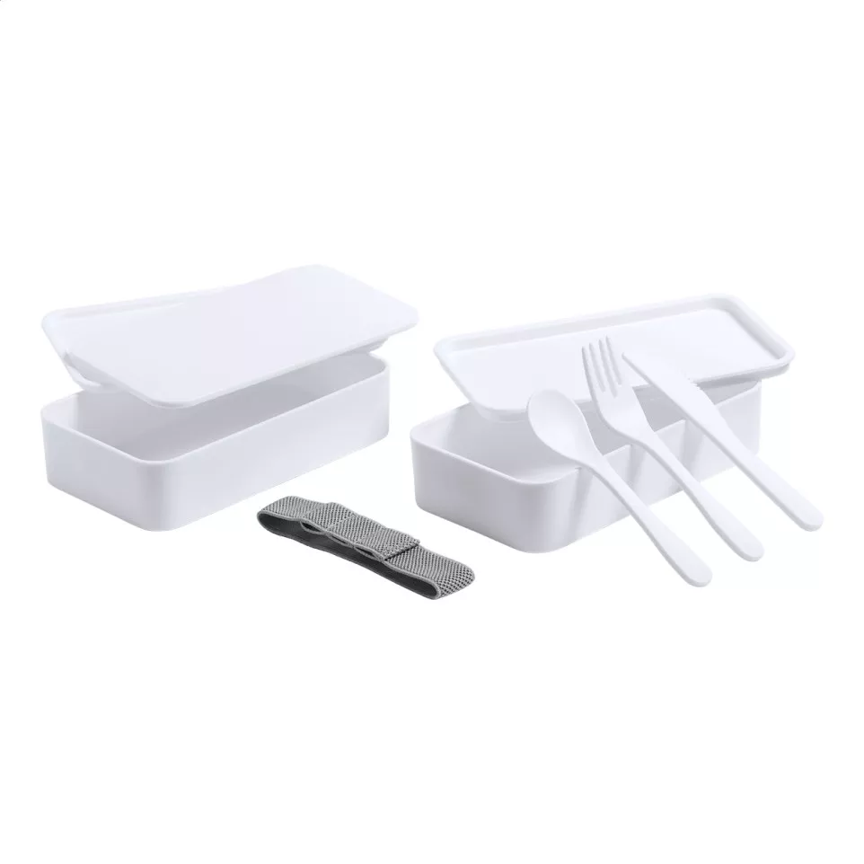 Ayam white  antibacterial lunch box 