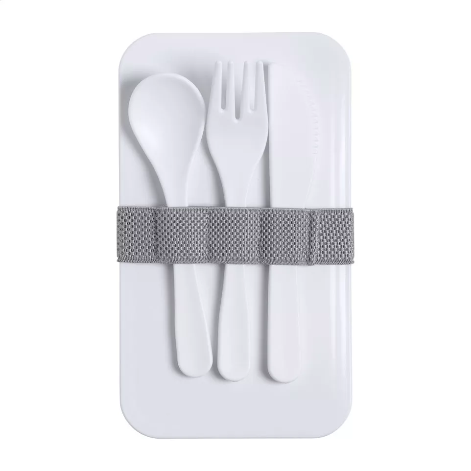 Ayam white  antibacterial lunch box 