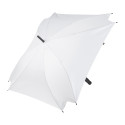 CreaRain Square RPET white  custom umbrella 