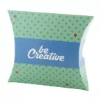 CreaBox Pillow S wit  custom made kartonnen doos 