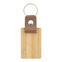 Blopp natural  keyring, rectangle 