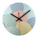 BeTime Alu D argenté  pendule murale 