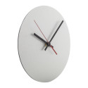 BeTime Alu D zilver  wandklok 