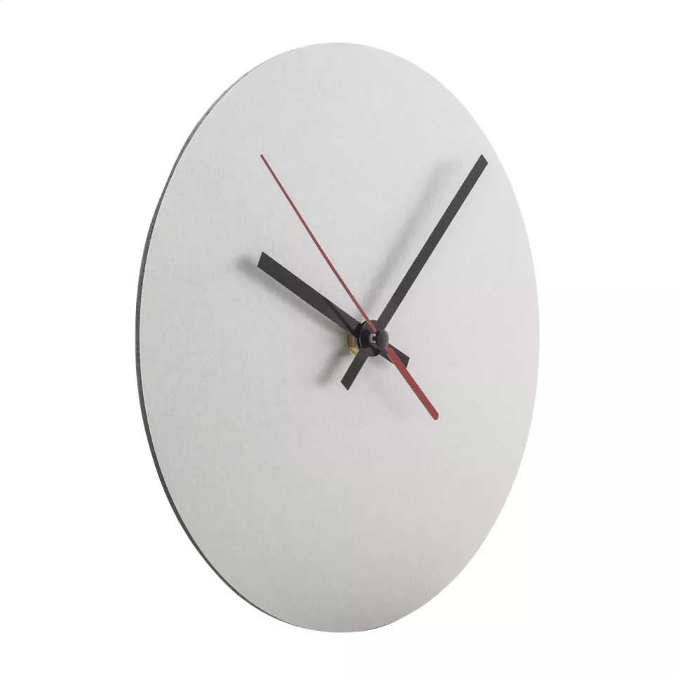 BeTime Alu D argenté  pendule murale 