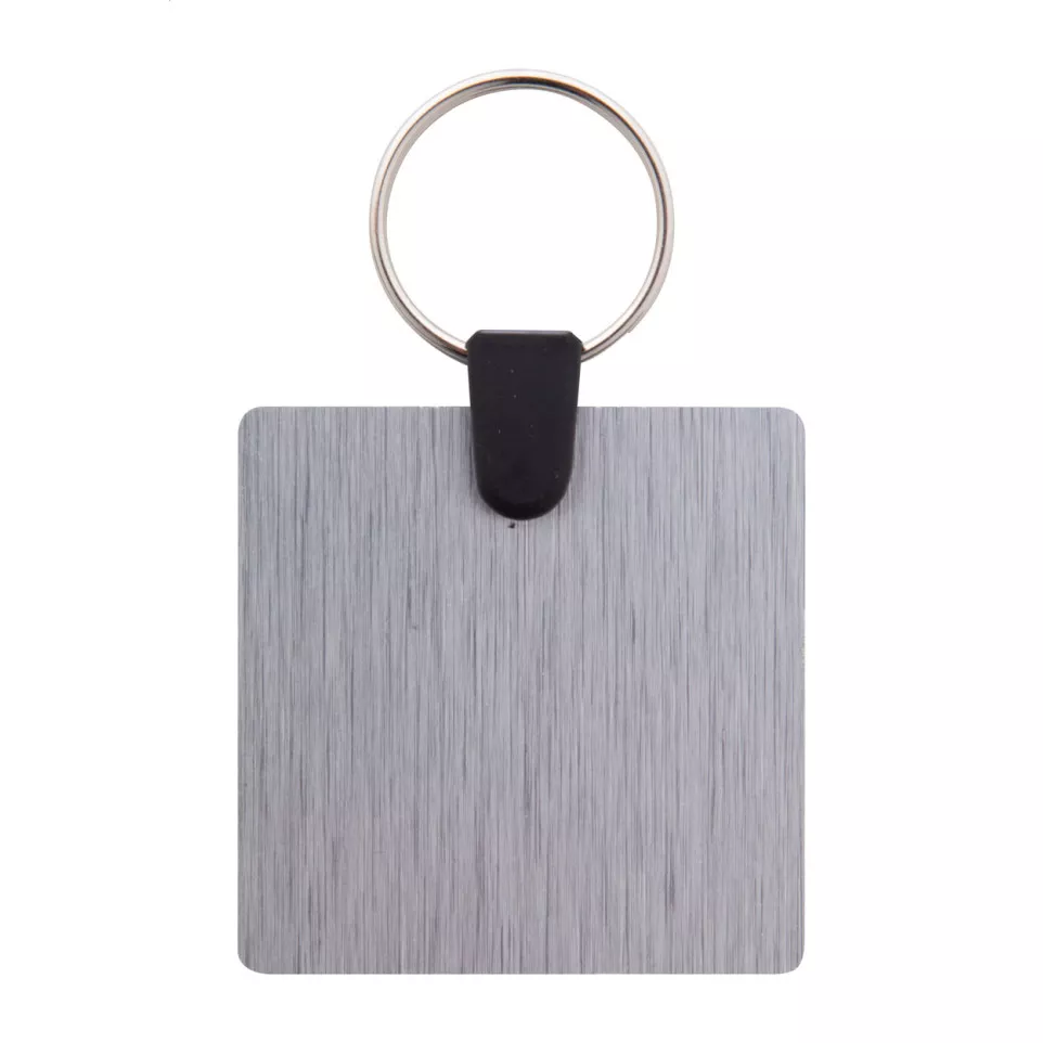 Aluudy C zilver  sleutelhanger 