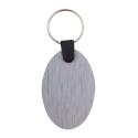 Aluudy B zilver  sleutelhanger 