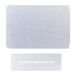 Alobor silver  display, rectangle 