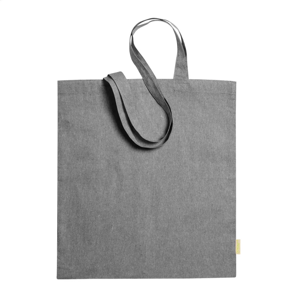 Congish ash grey  cotton shopping bag 