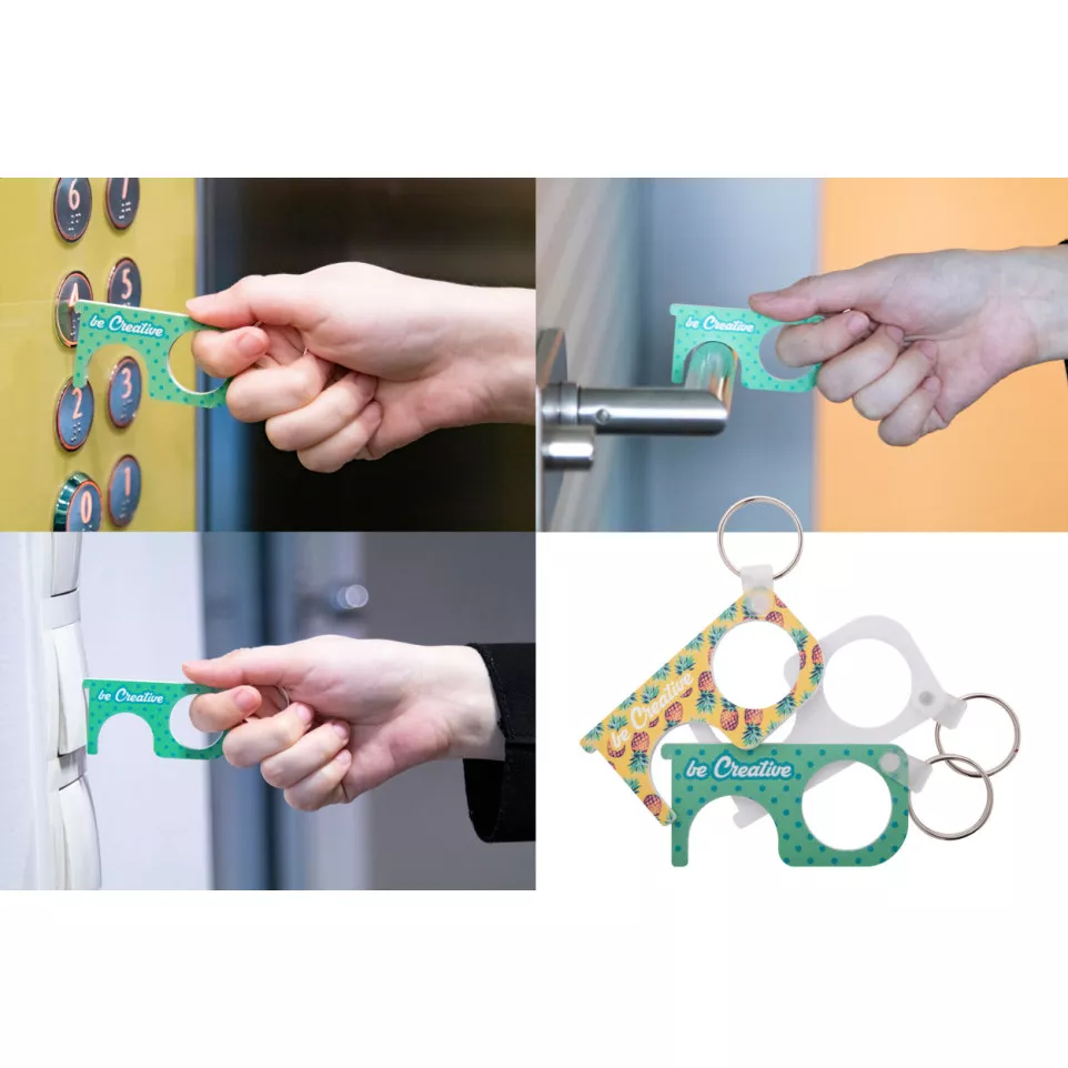 NoTouch Creative blanc  porte-clés...
