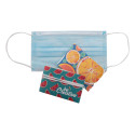 MasCase white  face mask case 