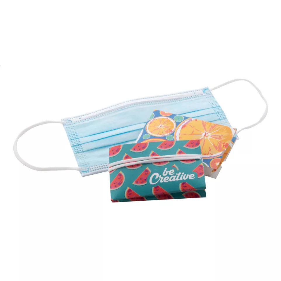 MasCase wit  etui voor gezichtsmasker 