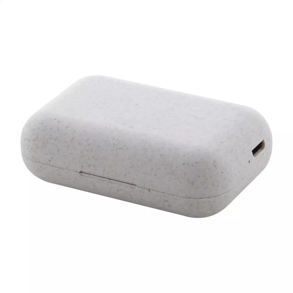 Wence beige  wireless earphones 
