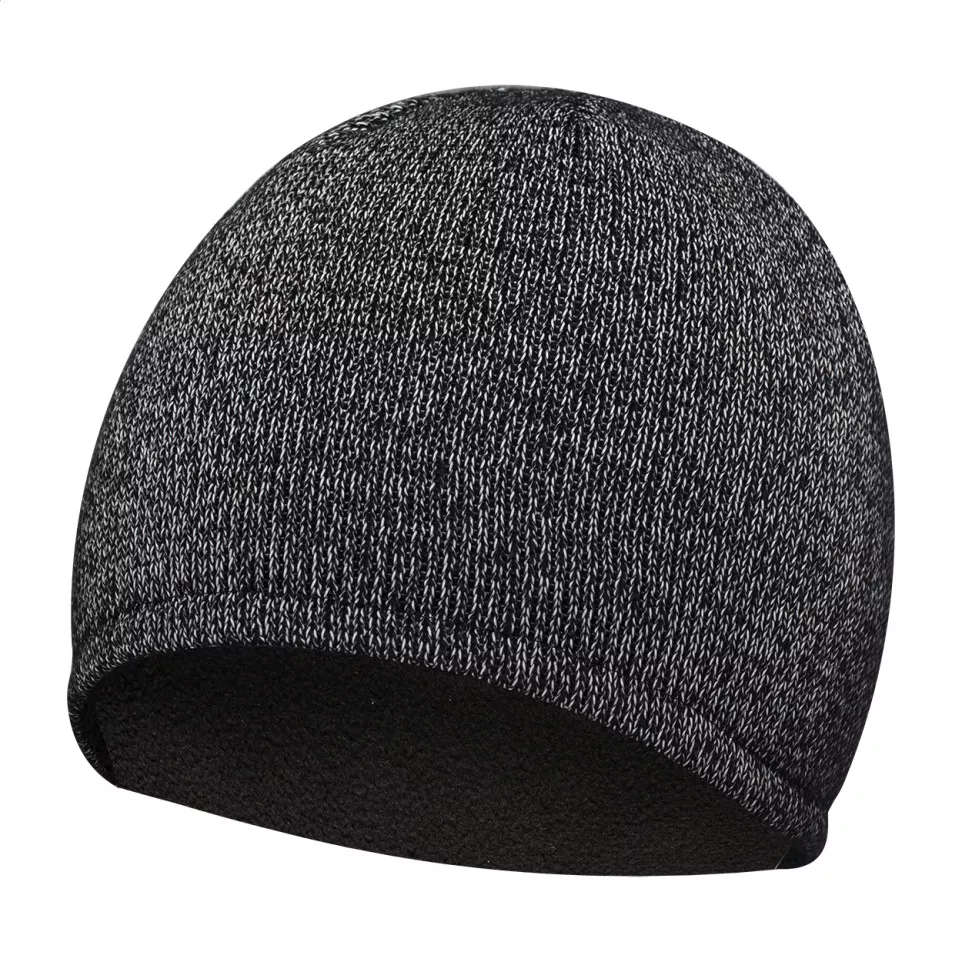 Lucca noir  bonnet d'hiver 