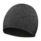 Lucca noir  bonnet d'hiver 