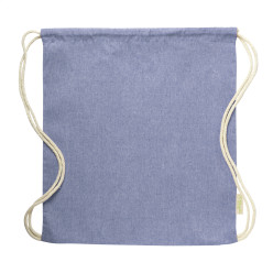 Koreby blauw  trekkoord tas 