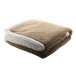 Sammia bruin  coral fleece deken 