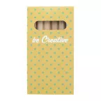 Penxil 6 blanc  set de 6 crayons en bois 