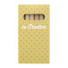 Penxil 6 blanc  set de 6 crayons en bois 