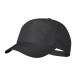 Maddux black  RPET baseball cap 