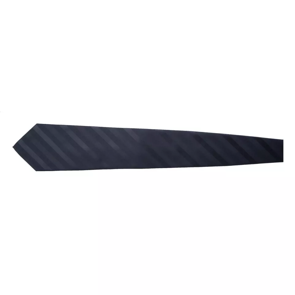 Stripes donker grijs  stropdas 