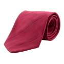 Stripes claret  stropdas 