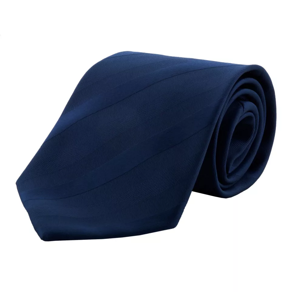 Stripes dark blue  necktie 
