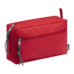 Cosmax rouge  trousse de maquillage en RPET 