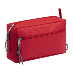 Cosmax rood  RPET-make-up tas 
