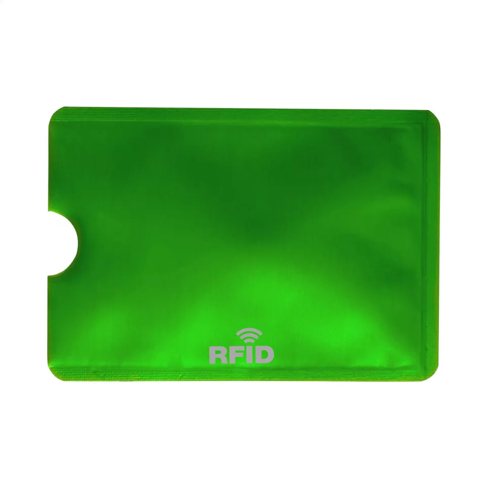 Allux vert  porte de cartes de crédit 
