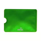 Allux vert  porte de cartes de crédit 