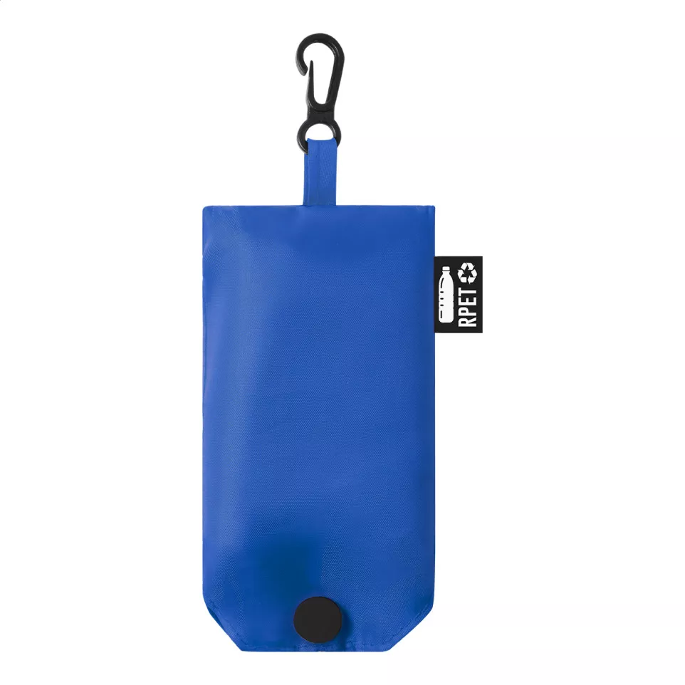 Squber blue  foldable RPET shopping bag 