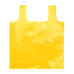 Squber jaune  sac shopping pliable en rpet 
