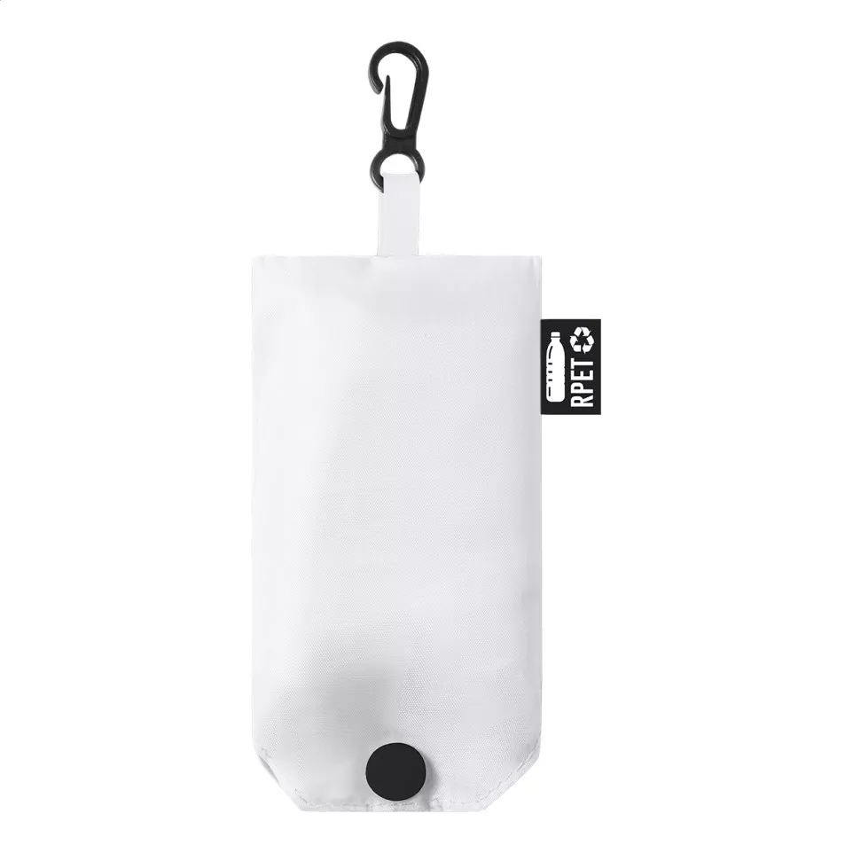 Squber blanc  sac shopping pliable en...