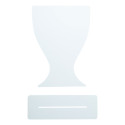 Clobor white  display, trophy 
