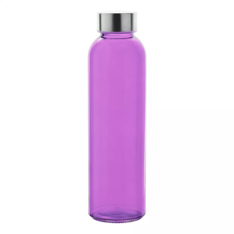 Konga pink  glass bottle 