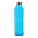 Konga blauw  glazen fles 