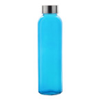 Konga blauw  glazen fles 