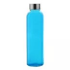 Konga blauw  glazen fles 